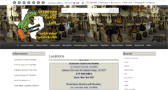 Desktop Screenshot of guitarasaur.com