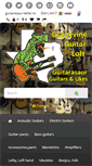 Mobile Screenshot of guitarasaur.com